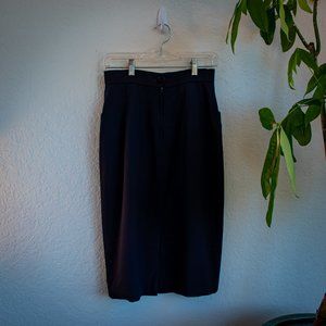 Evan Picone worsted wool pencil skirt